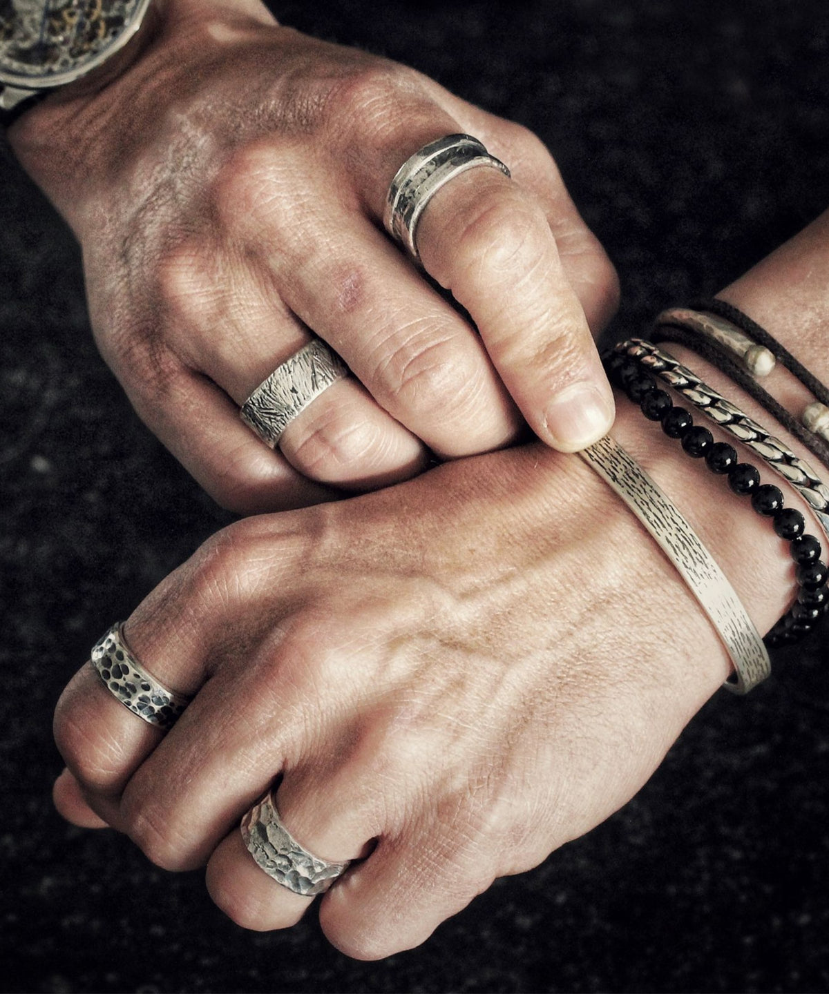 All silver collection Maison Davis