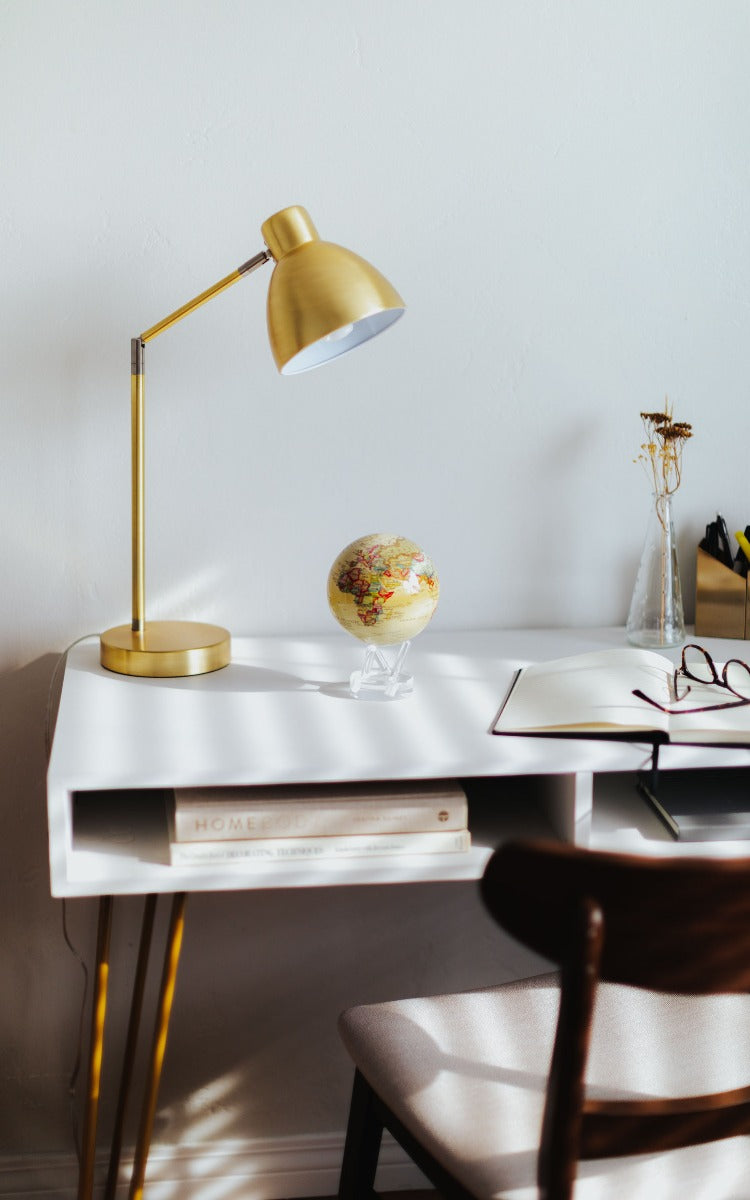 Globe Map office desk