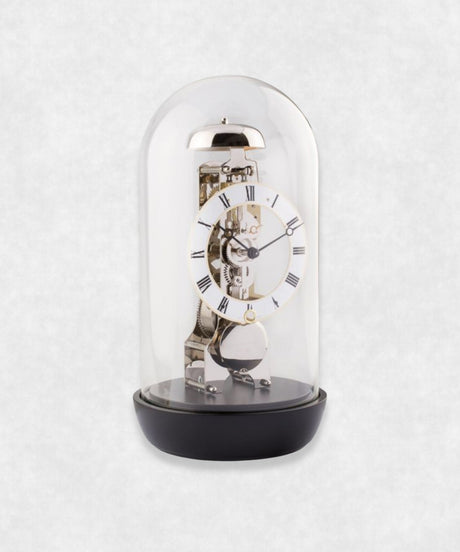 Mechanical Clock under Glass