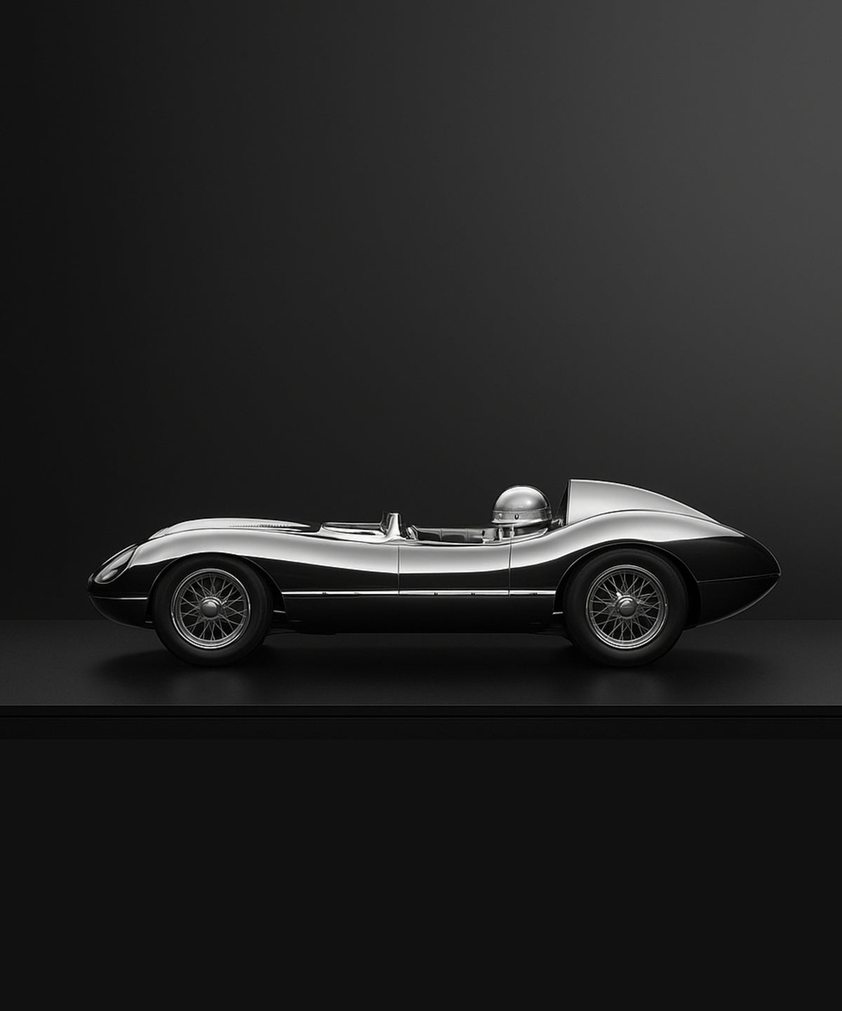 TIME FAST II CHROME - L'ÉPÉE 1839 side picture with black background
