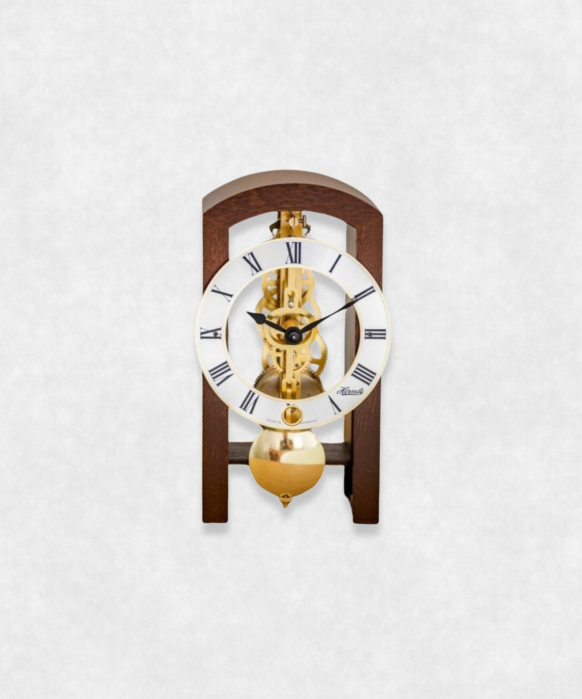 Wooden Mechanical Table Clock