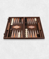 California Walnut burl Backgammon Pearl Elements