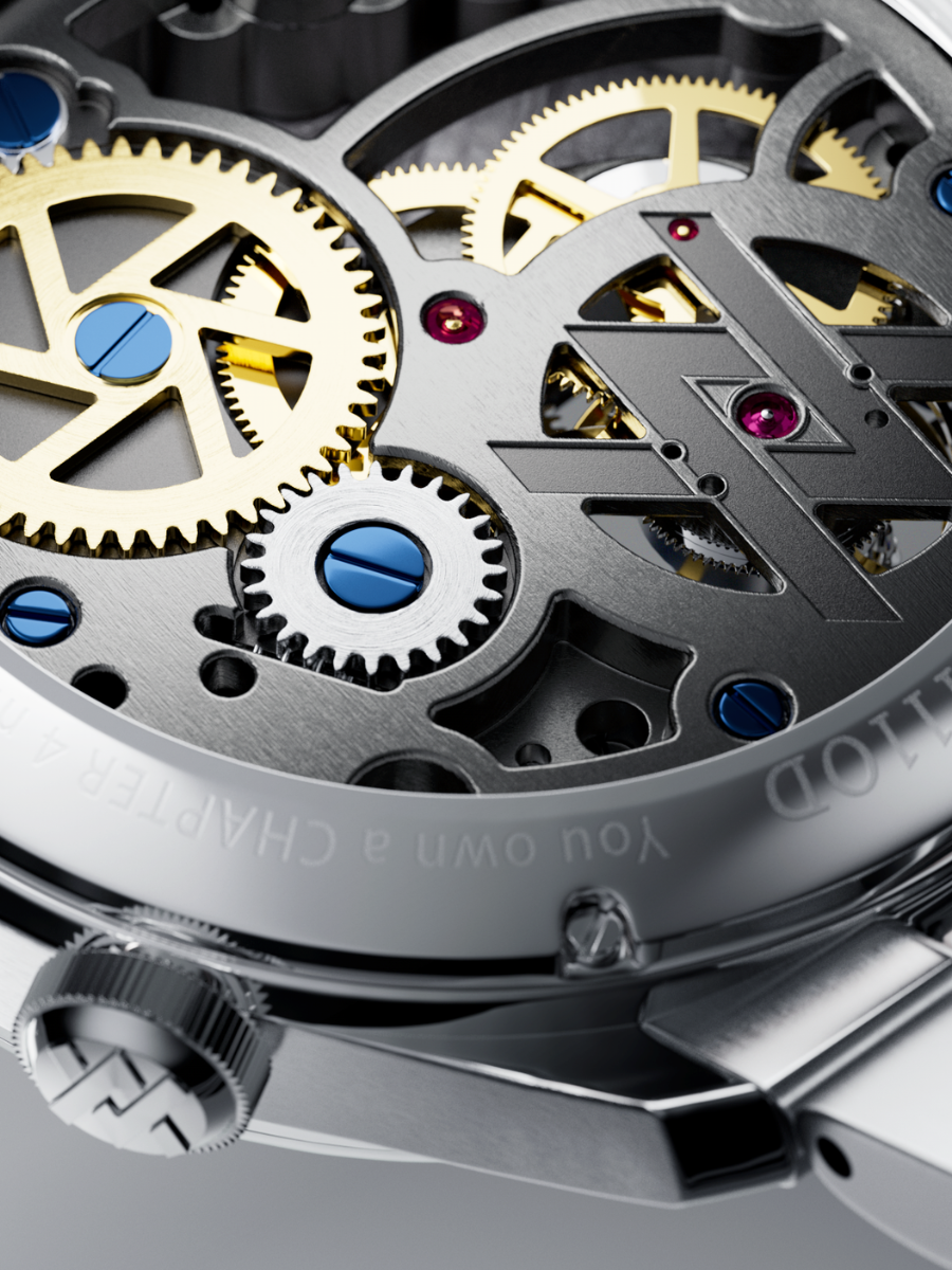Mouvement Close Up of BA111OD 