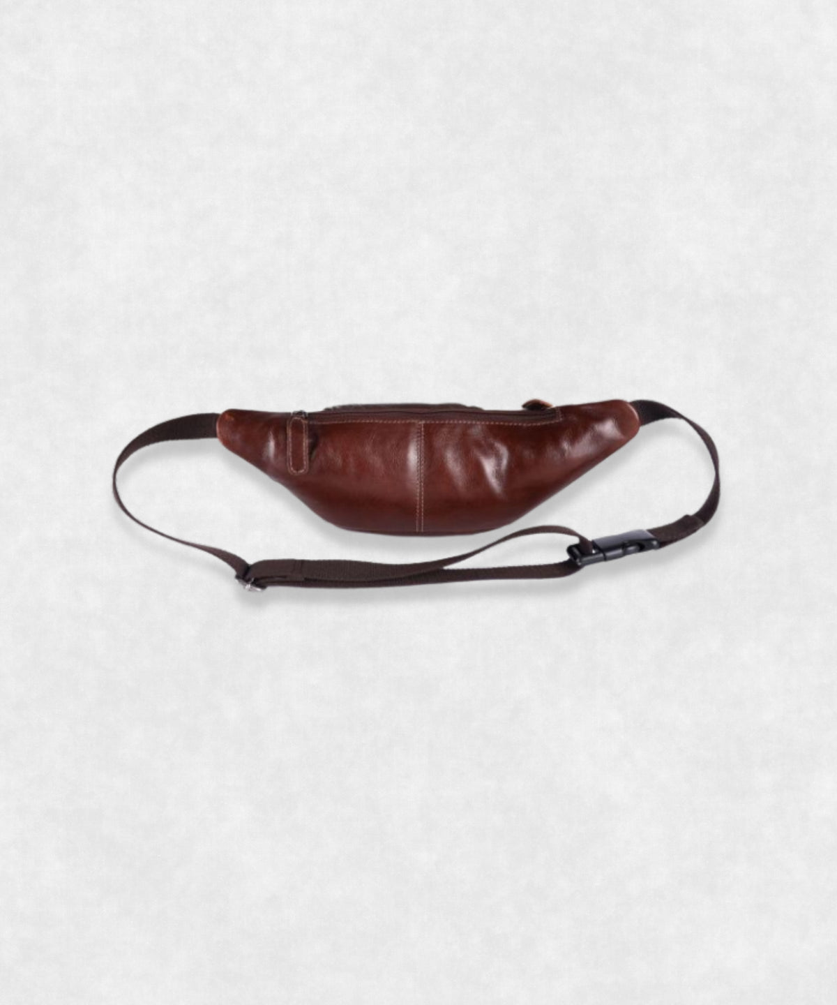 Cowhide belt bag back view