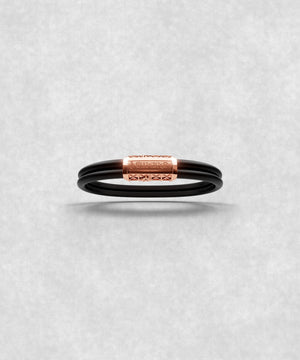 PULSERA DE ORO ROJO