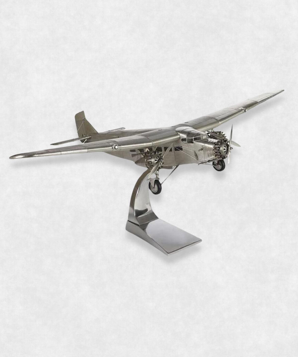 FORD TRIMOTOR WITH STAND MODEL PLANE
