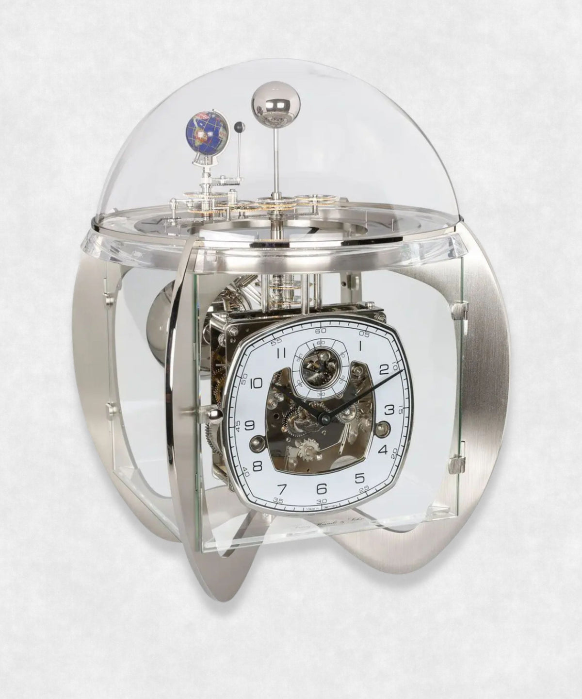 Handmade Tellurium IV Mechanical Clock 