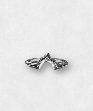 Matterhorn Sterling Silver Line Ring