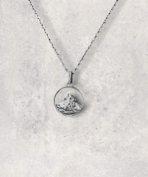 Matterhorn Pendant and Necklace Sterling Silver 