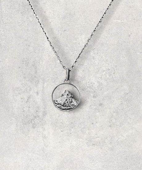 Matterhorn Pendant and Necklace Sterling Silver 