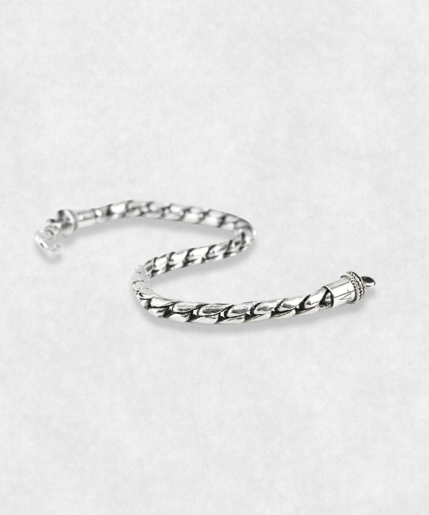 Seeds of love Sterling silver 925 bracelet open view by Maison Davis