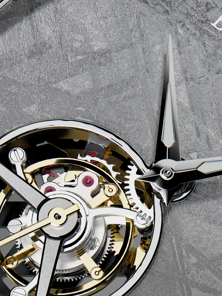 Skeleton movement BA111OD watch