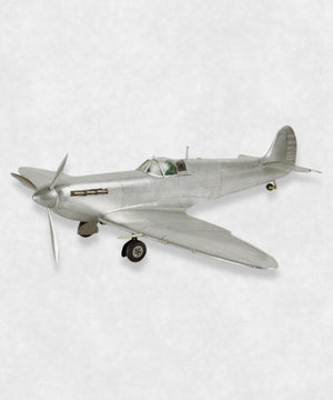 Spitfire model plane aluminium