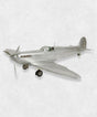 Spitfire model plane aluminium